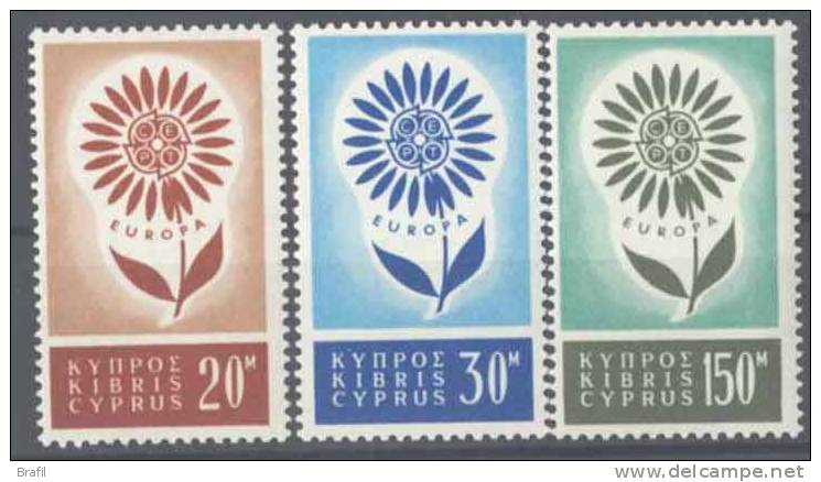 1964 Cipro, Europa CEPT , Serie Completa Nuova (**) - 1964