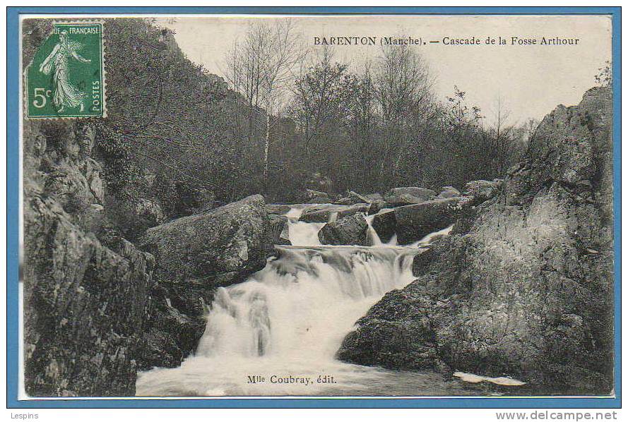 50 - BARENTON --  Cascade De La Fosse Arthour - Barenton