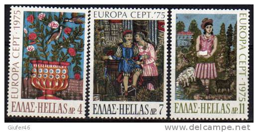 Grecia   - Serie CPL - Europa 75 - Nuovo ** - Unused Stamps