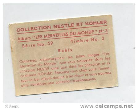 Image Chocolat Nestlé Rubis - Nestlé