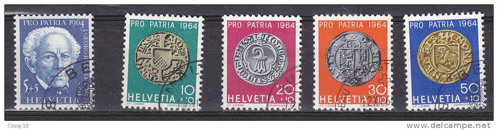 1964             N° 118 à 122   OBLITERES  CATALOGUE  ZUMSTEIN - Used Stamps