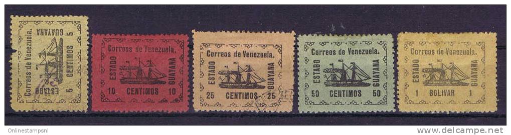 Venezuela 1903 10c + 25c + 50c + 1 B From Revolutions Party, Can Possible Be Fakes! - Venezuela