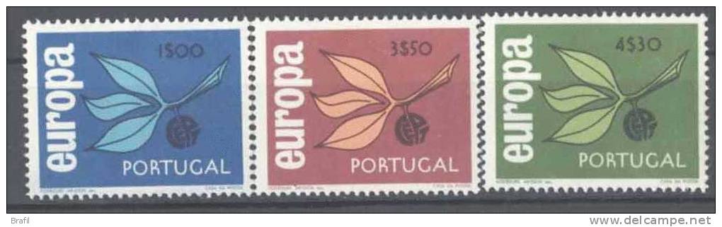 1965 Portogallo, Europa CEPT , Serie Completa Nuova (**) - 1965