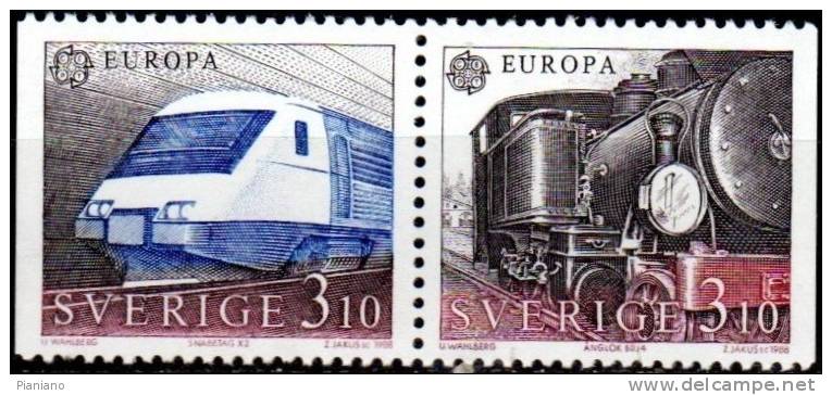 PIA - SVEZIA - 1988  : Europa  (Yv 1477-79) - Nuevos