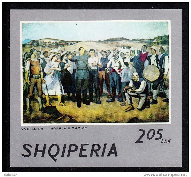 Albania MNH Scott #1612 Souvenir Sheet Painting - Albanie