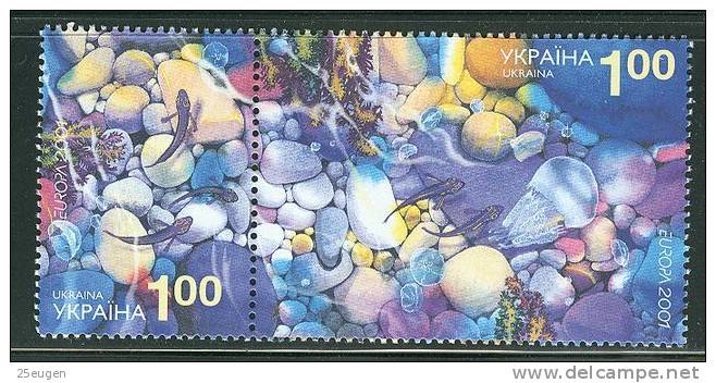 UKRAINE   2001  EUROPA CEPT   MNH - 2001