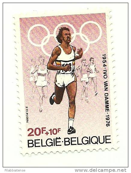 1980 - Belgio 1972 Medaglia Alle Olimpiadi Di Montreal   ----- - Estate 1976: Montreal