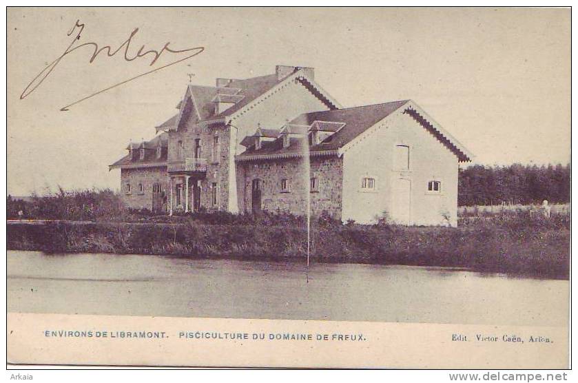 LIBRAMONT = Environs De L.... = Pisciculture Du Domaine De Freux (1905) - Libramont-Chevigny