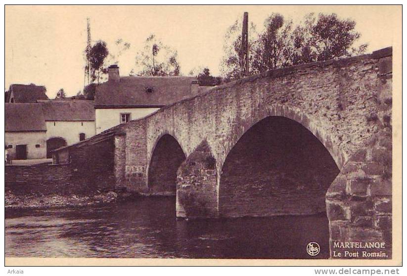 MARTELANGE = Le Pont Romain  (Nels) 1938 - Martelange