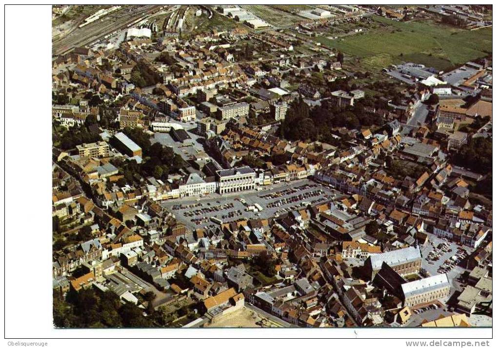 59 - HAZEBROUCK - VUE AERIENNE PANORAMIQUE En 1986 - Hazebrouck