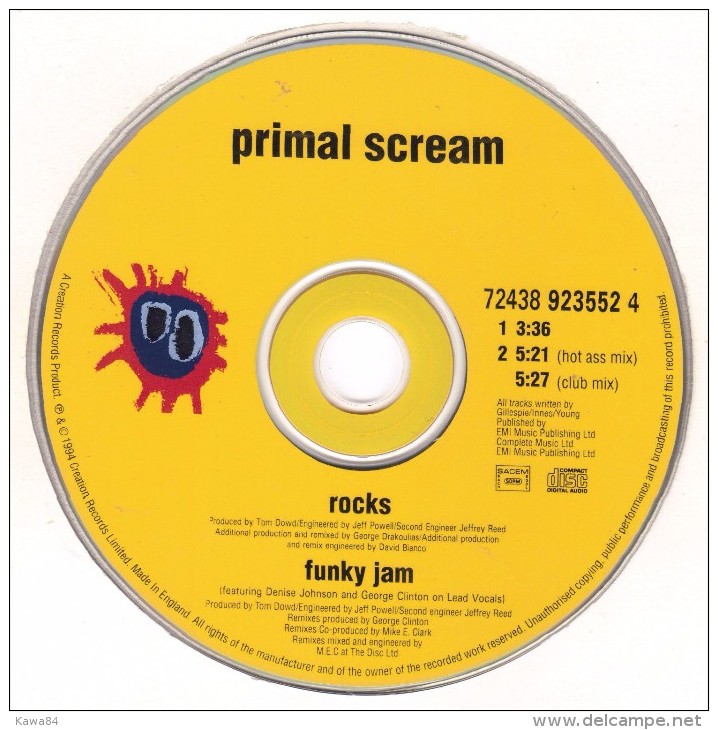 CDM  Primal Scream  "  Rocks  " - Rock