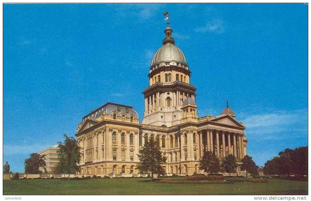USA – United States – State Capitol Of Illinois, Springfield, Illinois Unused Postcard [P3971] - Springfield – Illinois