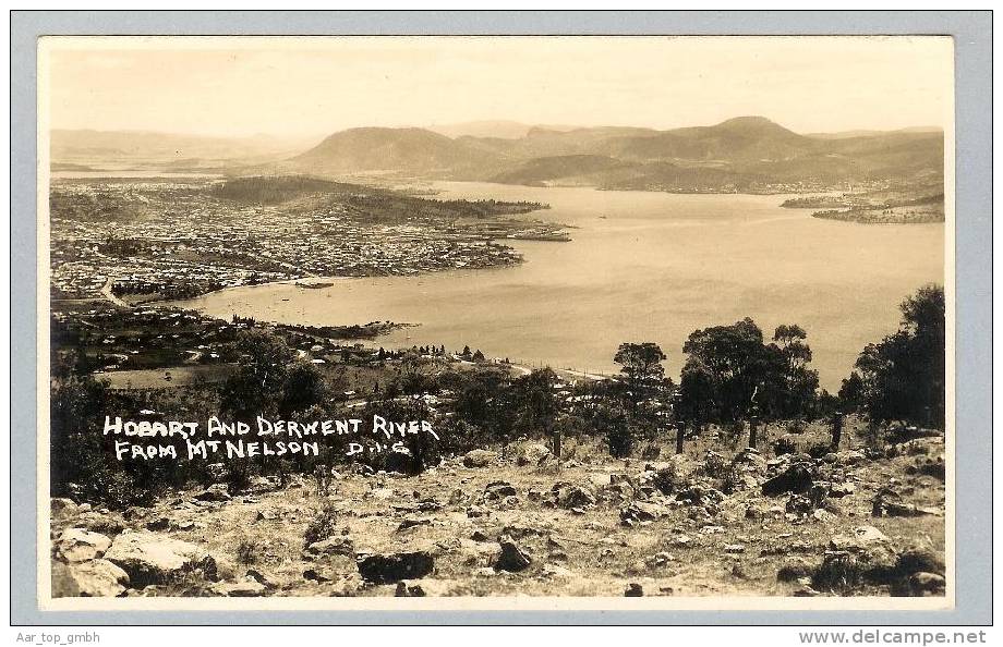 Australien Tasmanien Hobart And Derwent River Ungebraucht Foto - Hobart