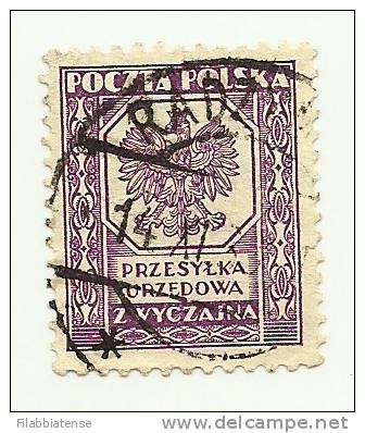 1933 - Polonia Servizio 17 Stemma C678   ------ - Dienstzegels