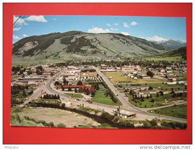 Jackson WY  Commercial Center For Jackson Hole  Early Chrome  ---   ====  -- Ref 210 - Altri & Non Classificati