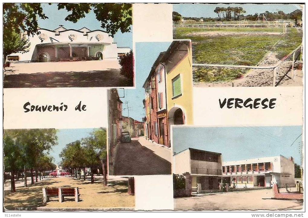 VERGEZE  - 5 Vues De 1967 - Vergèze