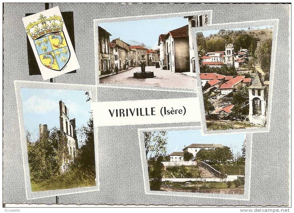 VIRIVILLE  - 5 Vues ( Voir Verso Timbres ) - Viriville