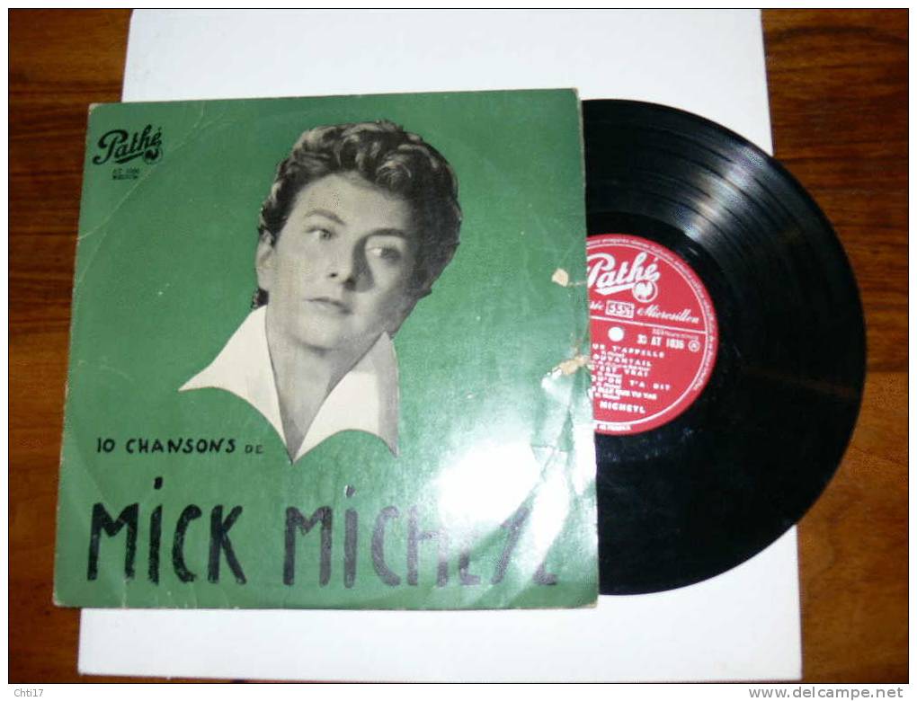 MICK MICHEYL DIX CHANSONS  DE .....  EDIT  PHILIPS - Ediciones De Colección