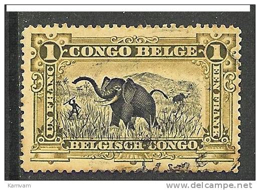 CONGO BELGE 70 Cote 1.00€ T14 - Gebraucht