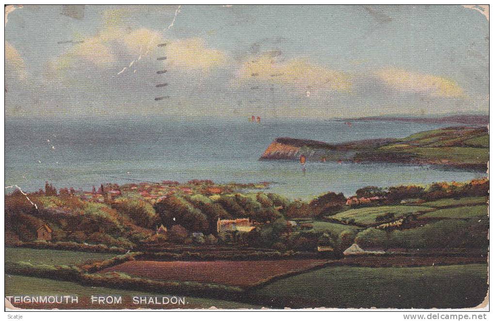 Teigenmouth From Shaldon  1929 Birmingham - Plymouth
