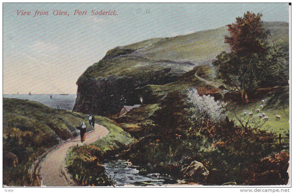 Port Soderick; View From Glen - Isla De Man