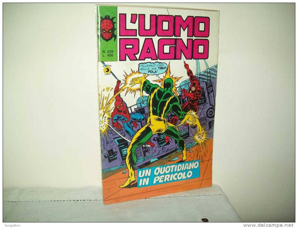 Uomo Ragno (corno 1979) N. 229 - L'uomo Ragno