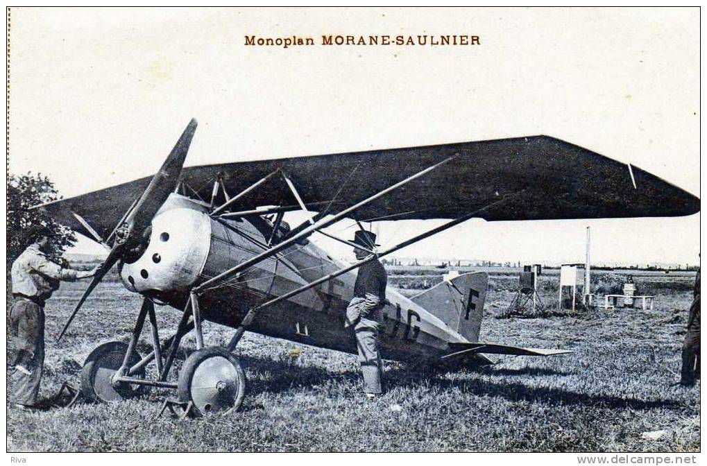 Monoplan ( MORANE-SAULNIER )) - 1914-1918: 1st War
