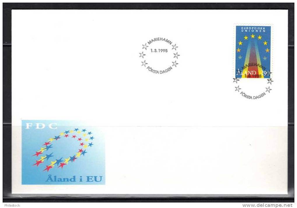 ALAND  N° 99 Obl. S/ Enveloppe FDC - Ålandinseln