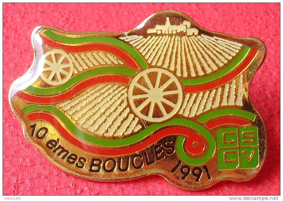 Pin´s 10ème Boucle CSCV.compiègne . 60 Oise . Cyclisme Cycle Vélo - Cyclisme