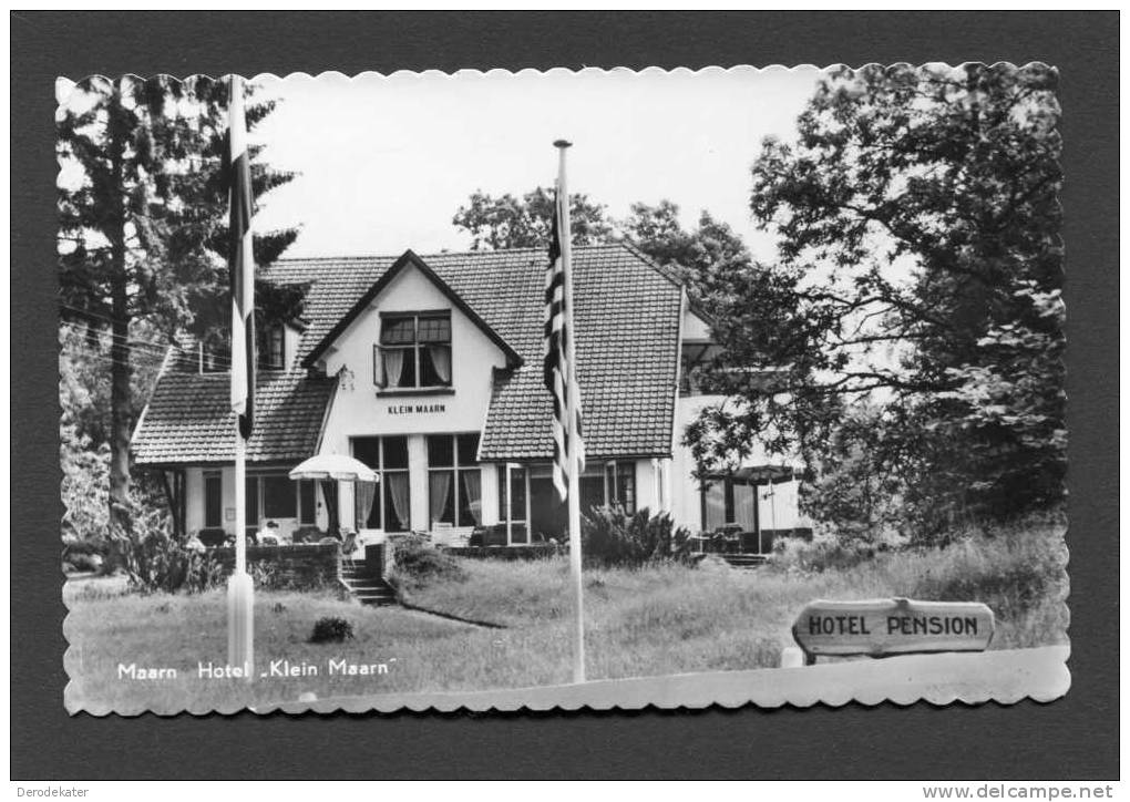 Maarn. Hotel Klein Maarn. 1958 Gelopen. New! - Maarn