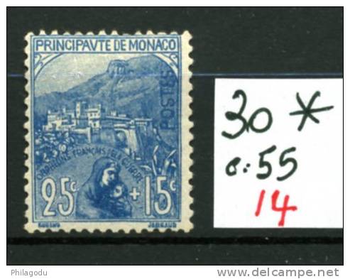 Monaco 30*  Orphelins    C:  55 E - Nuovi