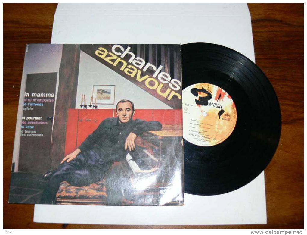 CHARLES AZNAVOUR   "LA MAMMA "   EDIT  BARCLAY - Collector's Editions