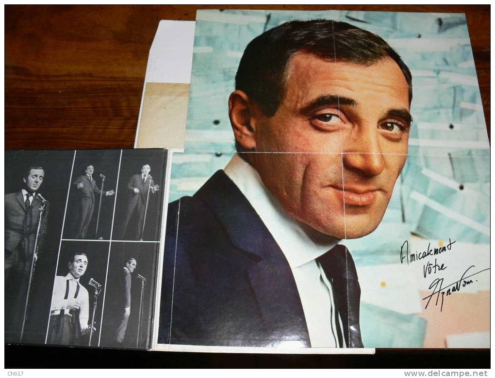 CHARLES AZNAVOUR   " JE M VOYAIS DEJA   " ORCH PAUL MAURIAT   EDIT  BARCLAY - Collector's Editions