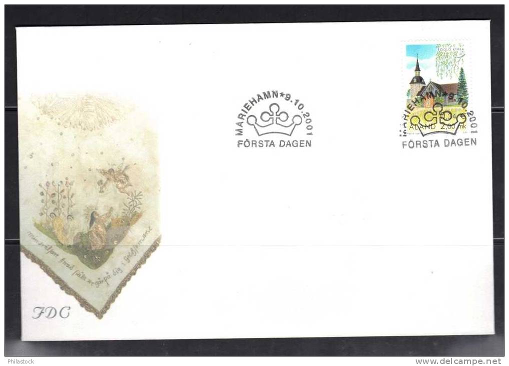 ALAND N° 197 Obl. S/ Enveloppe FDC - Aland