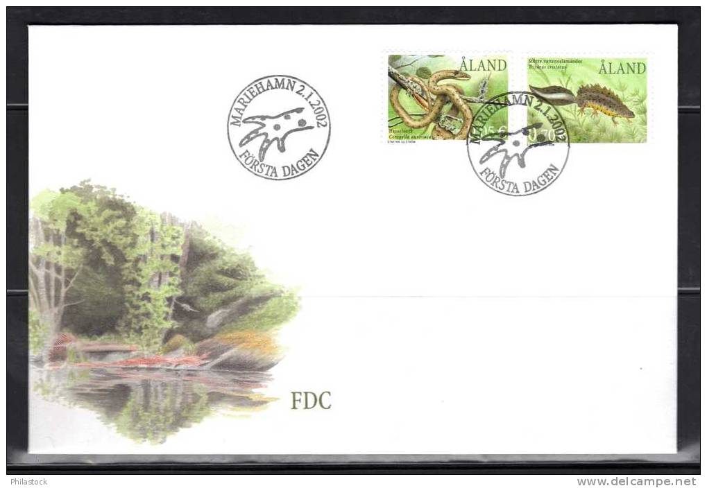 ALAND N° 199 & 200 Obl. S/ Enveloppe FDC - Aland