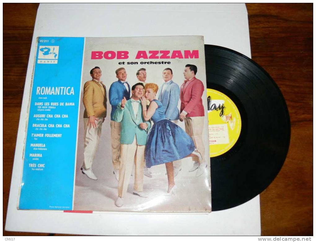 BOB AZAM   ET SON ORCHESTRE  " ROMANTICA  "   EDIT  FESTIVAL 1960 - Collector's Editions