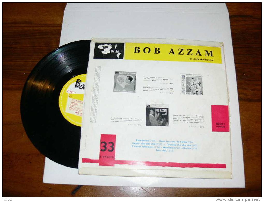 BOB AZAM   ET SON ORCHESTRE  " ROMANTICA  "   EDIT  FESTIVAL 1960 - Collector's Editions