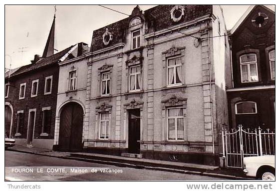 FOURON LE COMTE MAISON DE VACANCES CARTE DE VERITABLE PHOTO VOEREN - Fourons - Voeren