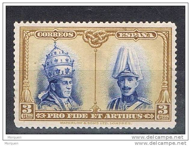 Lote 3 Sellos Catacumbas San Damaso 1928,  Edifil Num 402, 404, 406 * - Unused Stamps
