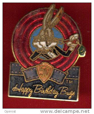 12983-bugs Bunny.happy Birthday.signé Warner Bros - Cinéma