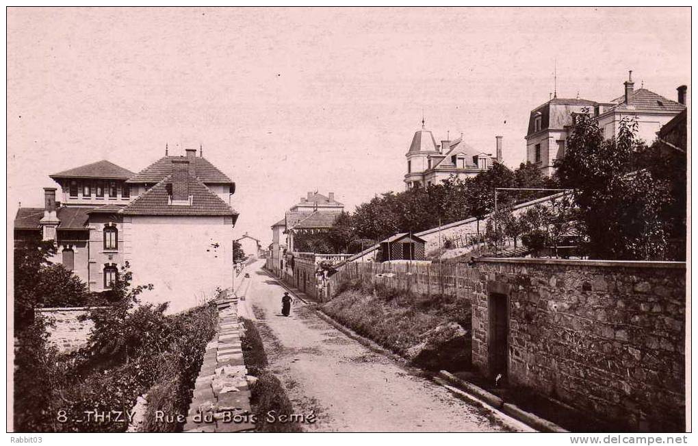 S1   -   535    -     THIZY     -    ( 69 )  -        Rue  Du  Bois  Semé    . - Thizy