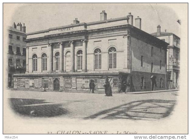 Chalon Sur Saône - Le Musée - Carte 1900 - Chalon Sur Saone
