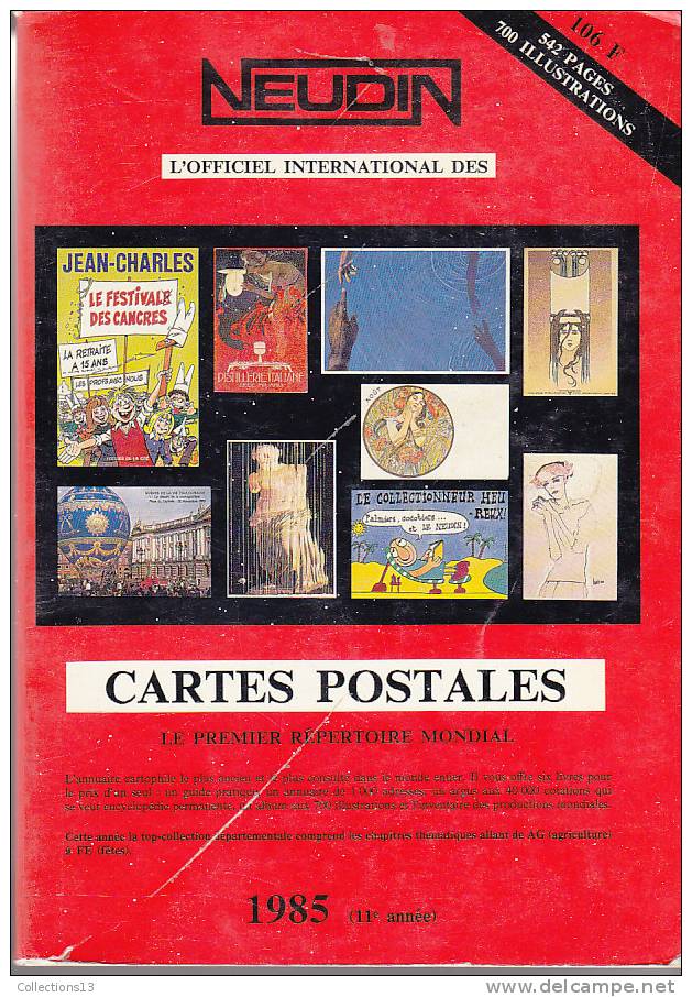 NEUDIN 1985 (bon Etat) - Boeken & Catalogi