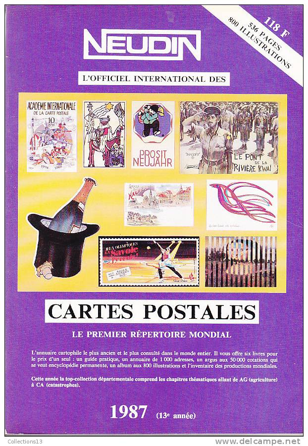 NEUDIN 1987 (bon Etat) - Books & Catalogs