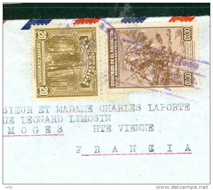 Lettre Du Salvador Pour La France ,  Juin  1941 ,   - LO27508 - Salvador