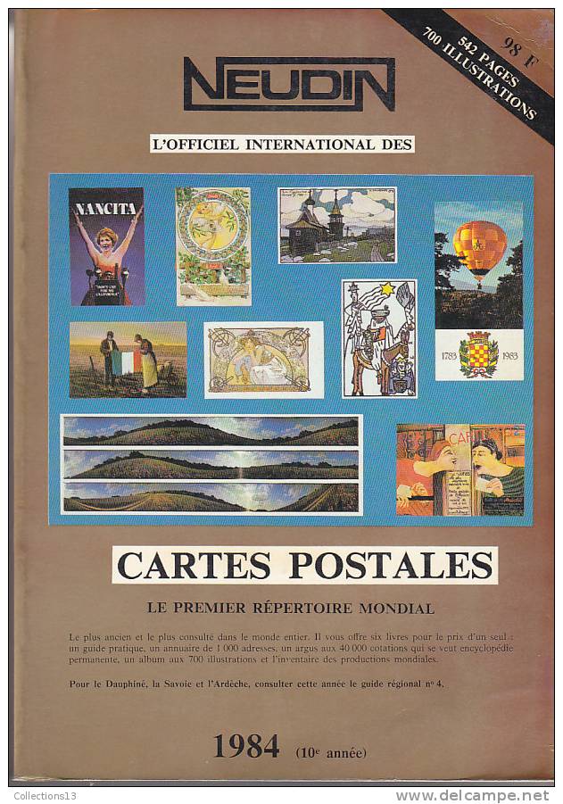 NEUDIN 1984 (bon Etat) - Livres & Catalogues