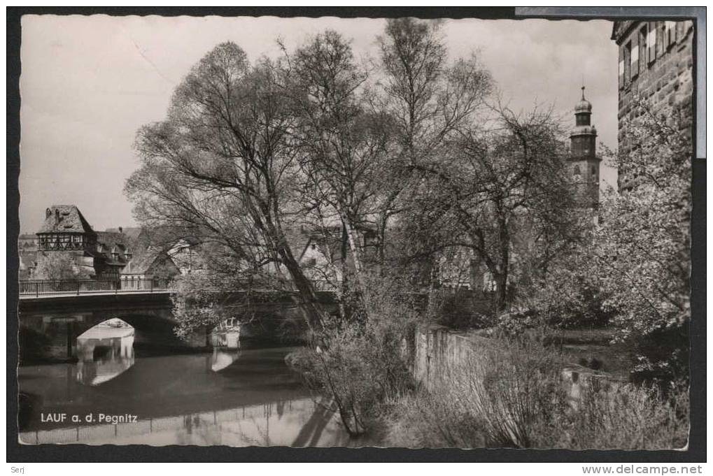 LAUF A. D. Pegnitz . Old PC . Germany . - Lauf