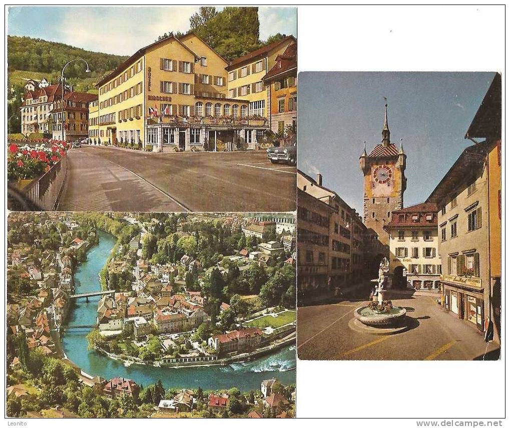 Baden AG 8 Ansichtskarten Ab 1962 - Baden