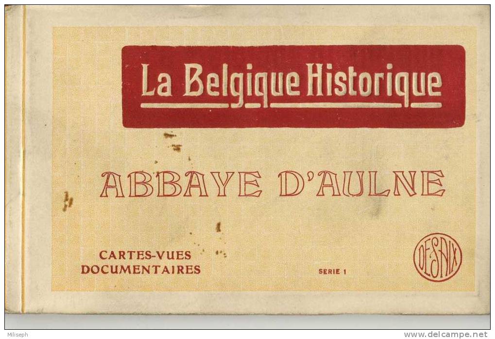 THUIN - GOZEE - Abbaye D'Aulne - La Belgique Historique - 9 Cartes Vues De La Série 1 (incomplète) - Thuin