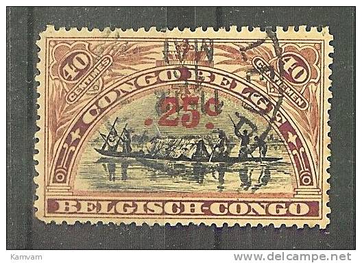 CONGO BELGE 97 Cote 0.50€ T14 - Gebraucht